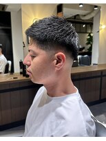 フリークバーバーショップ 河原町三条店(FREAK BARBER SHOP)&nbsp;伸ばしかけの方にオススメフェザーアップローフェード