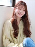 Myrtille☆ロングレイヤーカット×モカベージュ