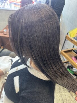 キャラ シャローネ 池袋(Chara Chalone) ダブルカラー/グレーカラー/ブリーチ/ロングヘア/【たいし】