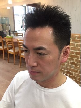 キュアヘア(Cure Hair)の写真/【国分寺市/国立駅北口徒歩8分】清潔感のあるスタイルでON・OFFどちらも格好良く、爽やかな印象に☆