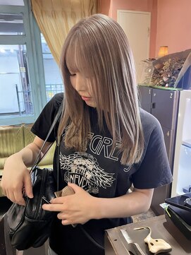 ロチカバイドールヘアー 心斎橋(Rotika by Doll hair) milktea beige