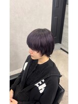 プライズ 所沢プロぺ通り店(prize)&nbsp;ラベンダーパープル ブリーチカラー 所沢