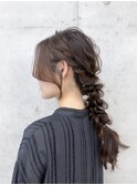 【成人式ヘア募集中】編みおろし/あやみ