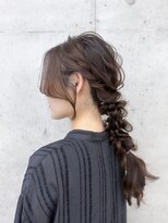 ビューブルー 亀戸錦糸町(VIEW BLUE) 【成人式ヘア募集中】編みおろし/あやみ