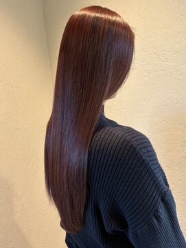 美々百花 ザスパ(美々百花 theSPA) 髪質改善トリートメント ブラウンカラー ロング 艶髪 20代