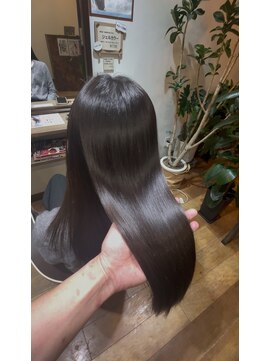 グレージュ×Deeplex髪質改善トリートメント