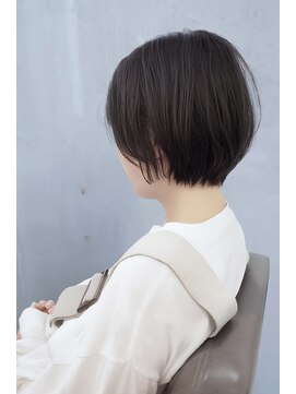 メモリーズ 水天宮前店(Memories) 黒髪縮毛矯正ショート髪質改善10代20代くびれショートボブ