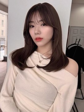 ソヨン 栄店(SOYON) ワンカール/大人ガーリー/似合わせカット/黒髪