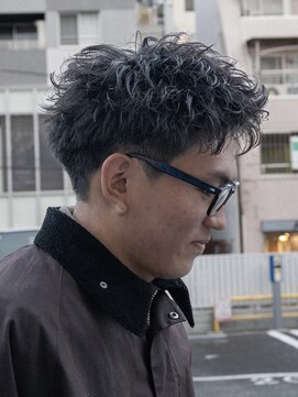 エクスプロア デザイン アクト 三鷹(EXPLORE DESIGN ACT.) ツイストスパイラルパーマスパイキーショートパーマ［三鷹］