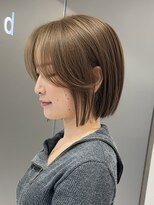 サンドイエナ 横浜店(sand yena)&nbsp;アイロンいらずの地下風ボブ