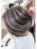 コントラストハイライトバレイヤージュ