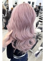 エゴル ナゴヤサカエ(ENGOL NAGOYA SAKAE)&nbsp;新美蓮/ピンクベージュ/ライトピンク/ハイトーン/ブリーチ