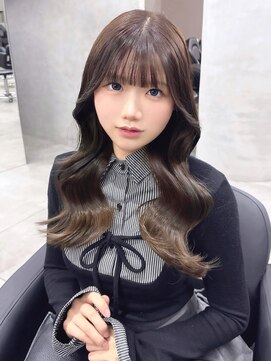 ジエクト カナウ(The Ect canow) グレージュ/レイヤーカット/顔まわりカット/ヨシンモリ