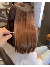 【あとは乾かすだけ◎】 乾かすだけで艶と柔らかさが手に入ります