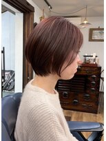 チョキチョキ長蔵(choki choki 長蔵)&nbsp;ピンクバイオレット/ピンクブラウン/ショートボブ