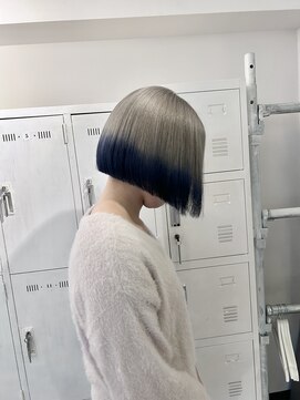 ザ オーダー(THE ORDER) 黒髪/ボブルフ/ネビージュ/小顔/ワンレン/栄/髪質改善/前髪