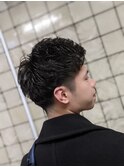 アップバングショート