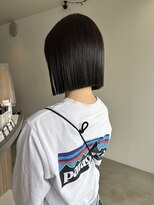 フープヘアー(HOOP.HAIR)&nbsp;切りっぱなしボブ
