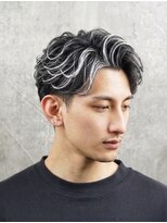 ヒロギンザ 新橋日比谷口店(HIRO GINZA)&nbsp;ホワイトメッシュ　白髪ぼかし