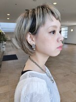 ビュートリアム 神戸(BEAUTRIUM)&nbsp;ショートバングの丸みショートボブ/ボブ/ひし形ショート