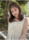 【lia】似合わせ補正カット×オリーブベージュ