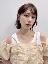 フリップビーアヴェダ(FLIP B AVEDA) 本八幡×切りっぱなしボブ×ニュアンスウェーブ