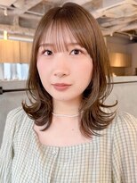マッシュ チャヤマチ(MASHU chayamachi)&nbsp;透明感カラー/ブリーチなし/オリーブブラウン/大阪梅田