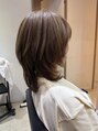 ティータ(teeta)&nbsp;カットと白髪ぼかしハイライト 【ハイライト】
