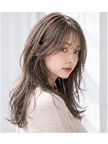 ヘアアンドメイク アース 入間店(HAIR&MAKE EARTH) フォギーベージュ韓国レイヤー