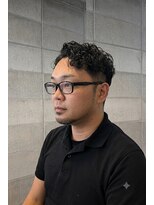ワンワンオー バーバーショップ コンチネンタル(@110 BARBER SHOP continental)&nbsp;大人のニュアンスパーマ