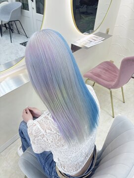 アン(Hair make un) 7色のデザインカラー♪プリズムカラー/ブリーチ/ハイトーン