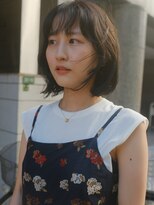 イルフレール(ill frere)&nbsp;ボブ　パーマ　グレージュ　似合わせ　梅田　中津　大淀　豊崎