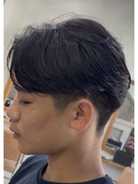 ヘアーワークスヴィクサス 諫早店(HAIR WORKS VIXUS) 王道センターパート