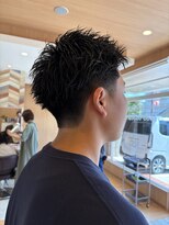ヘアーサロン エンス(hair salon Ens)&nbsp;無造作束感ツーブロックショート