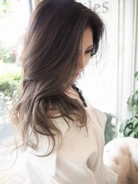 エル(ailes)&nbsp;★ハイライト＆バレイヤージュで品のある上質なアッシュベージュ
