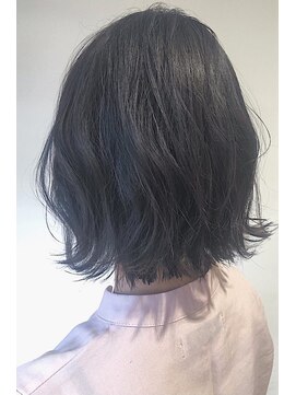 レセ 新松戸deux店(Laissez) 切りっぱなしエアリー外ハネボブ【レセ新松戸ドゥー店】