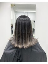 アライブ キチジョウジ(ALIVE Kichijoji)&nbsp;【ALIVE吉祥寺】ホワイトグレージュエアタッチバレイヤージュ