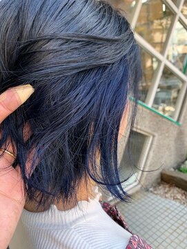 ブッディ(BDY) 濃淡が可愛い☆ブルーインナー