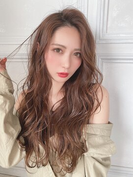 ジーナ 池袋(Zina) 【Zina　池袋】イメチェン毛先パーマ耳かけ×フォギーベージュ