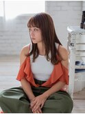 愛されナチュラル外ハネロング/20代/30代/40代/50代/岡山/表町