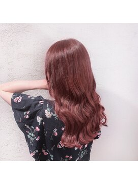 ヘアリゾートエーアイ 新宿西口店(hair resort Ai) ローズピンクカラー♪