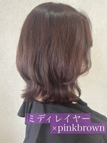 ヘアーアンドメイク アズール 浦和店(Hair&Make Azur) お手入れ簡単ミディアムレイヤー
