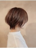 大人ショートボブ