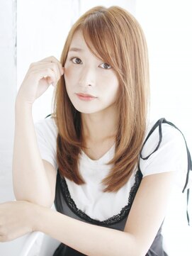 ヘアメイク ナル(hair make nalu) 内巻きレイヤーストレートスタイル