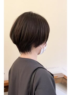 ハナモリ テララ(hanamori terara) terara★多田羅 ショートヘアは襟足にこだわる！