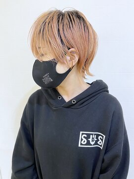 モリオフロムロンドン 松戸店(Morio from London) 【松戸　ムラマツ】マッシュショートボブダブルカラー