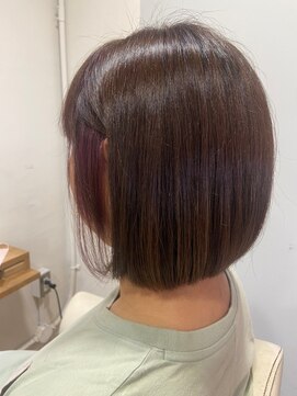 アプシー 南が丘本店(apsee) ピンク インナーカラー♪