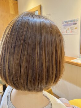 レガート(LEGATO)の写真/ダメージレスで艶やかな仕上がりにリピーター続出！ヘアケアの知識に長けているから大人女性のお悩みも◎