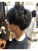 メンズパーマ☆サロンワーク【代々木/新宿】