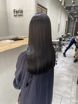 フェリア 松山(Feria) 【Feria松山】白石の美髪矯正☆